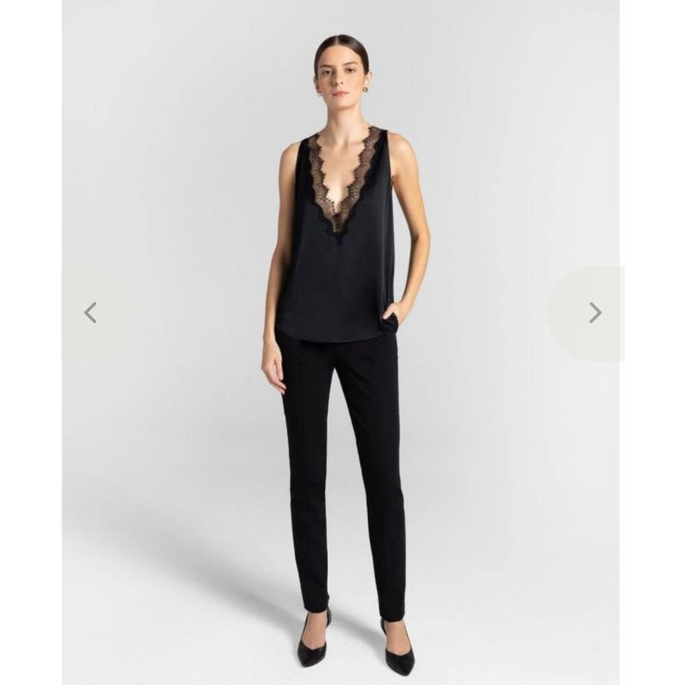 ALC Delilah Silk Lace Trimmed Tank Size 6